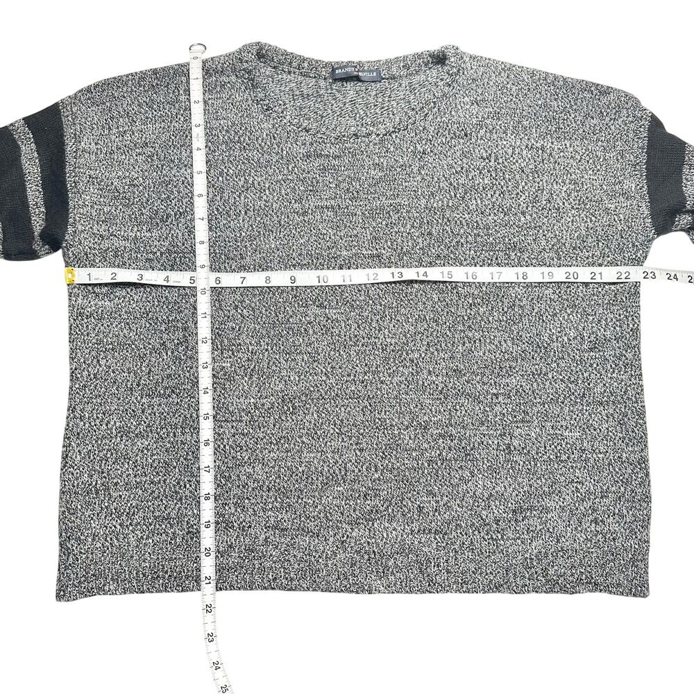 Brandy Melville | Women | Veena Wool Blend Marled Stripe Relaxed LS Sweater | OS - Picture 5 of 10